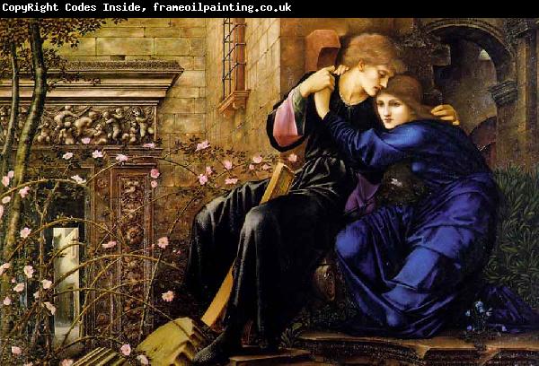 Edward Burne-Jones Love Among the Ruins